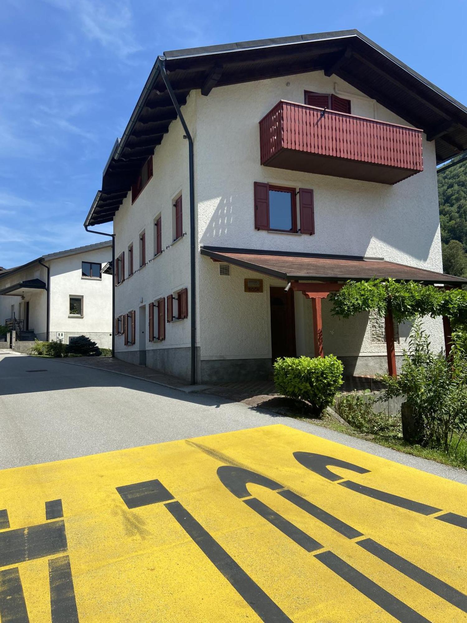 Apartmaji Soca Most Na Soci Bagian luar foto